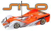A remote controlled car with the name " brice ".